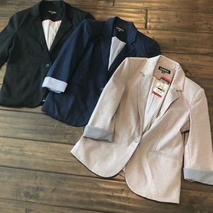 BUNDLE: 3 blazers.